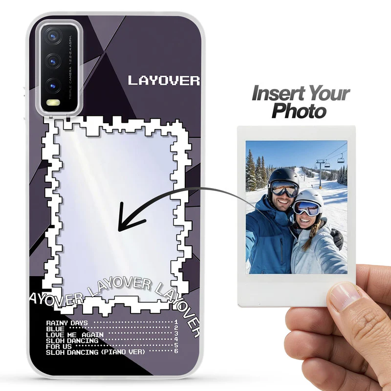Designer Cover Case with Customizable Transparent Slot for Personalised Photos For Vivo Y20A - Image 33
