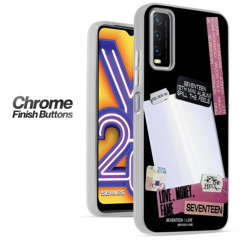 Designer Cover Case with Customizable Transparent Slot for Personalised Photos For Vivo Y20A - Image 46