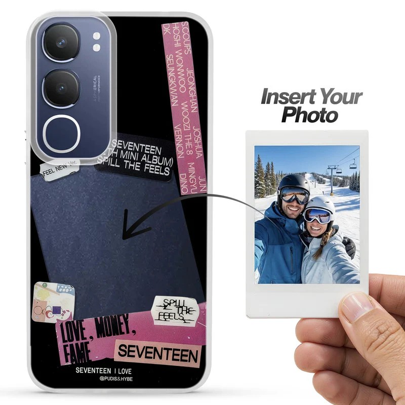 Designer Cover Case with Customizable Transparent Slot for Personalised Photos For Vivo Y29 5G - Image 43