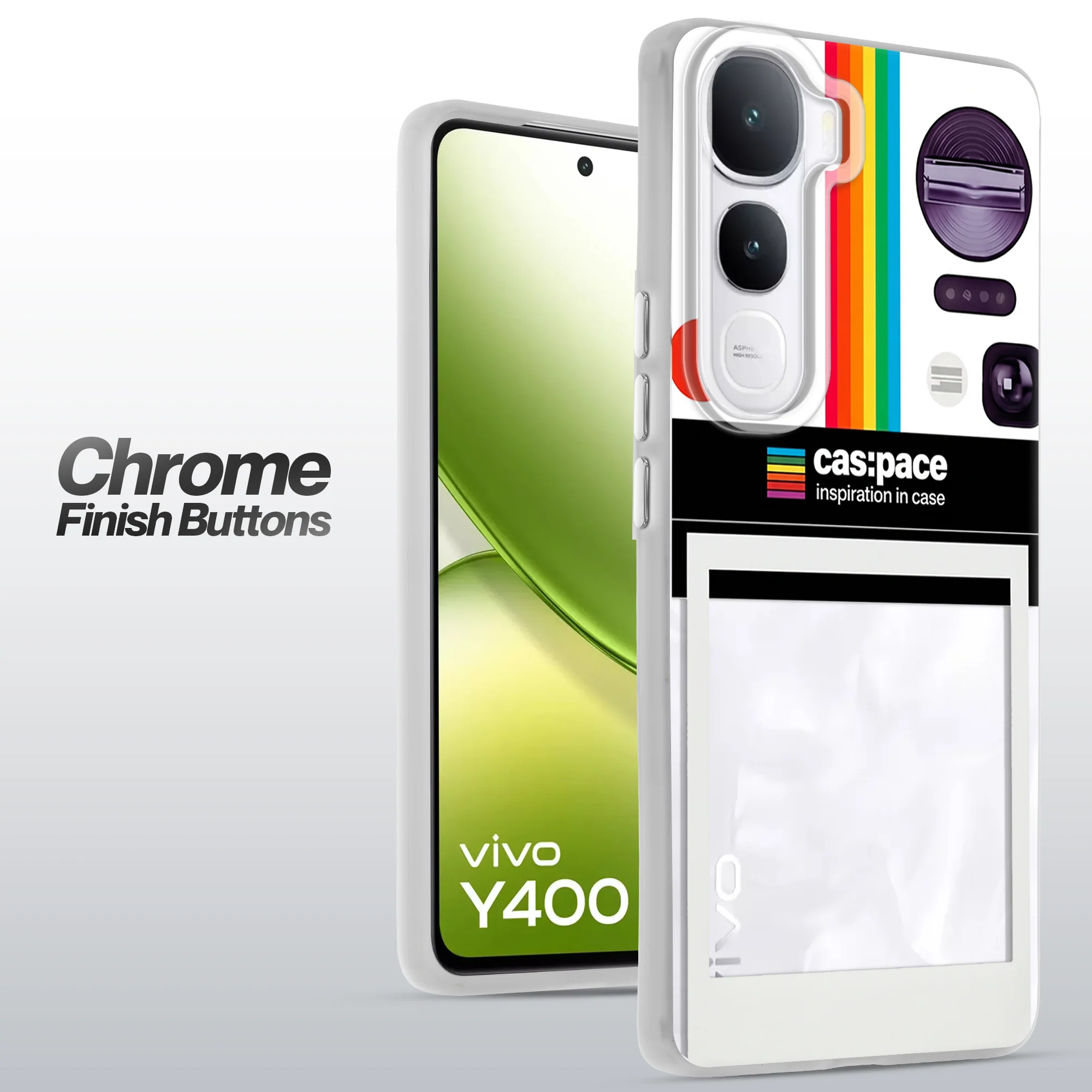 Designer Cover Case with Customizable Transparent Slot for Personalised Photos For Vivo Y400 5G - Image 21