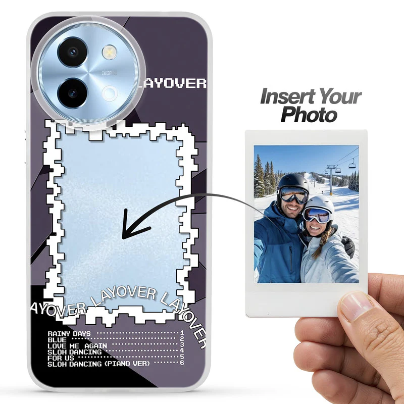 Designer Cover Case with Customizable Transparent Slot for Personalised Photos For Vivo Y58 5G - Image 33