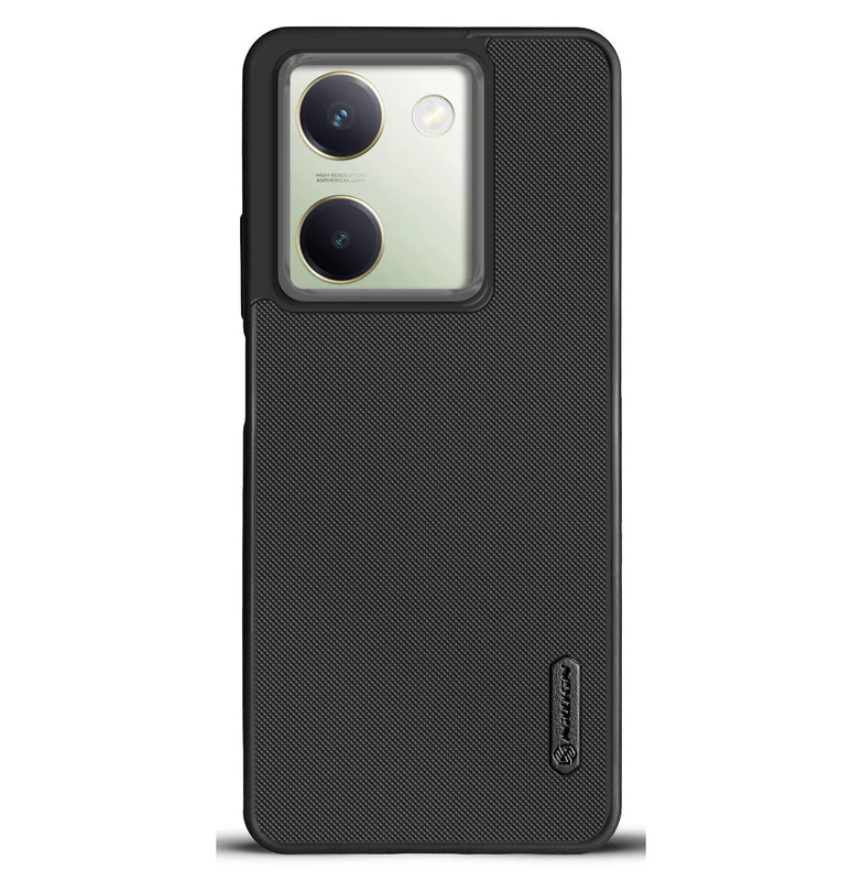 Dotted Silicon With Matt Ring Camera Protection Back Case Cover for Vivo Y300 Plus 5G - Image 3