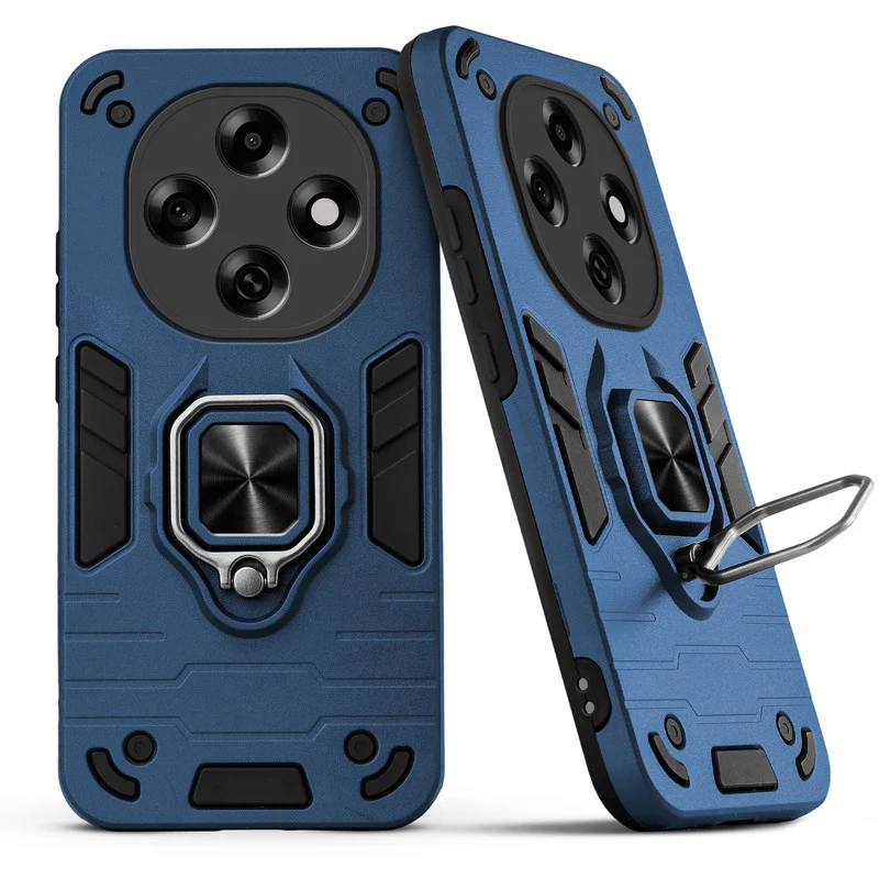 Dual Layer Shockproof Back Cover with 360° Rotatable Ring Grip & Impact Resistant Frame for Oppo F31 Pro 5G - Image 5