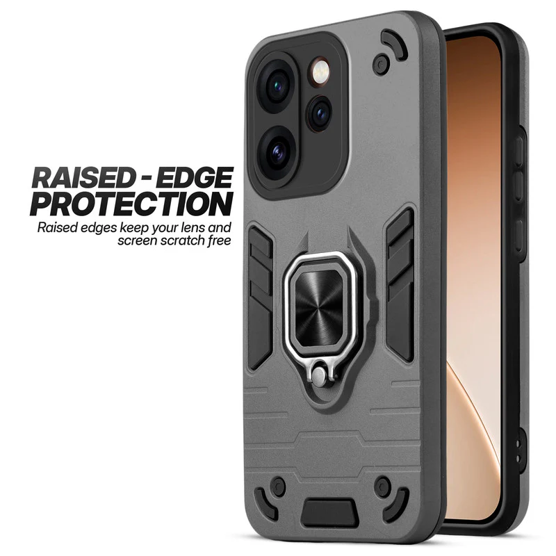 Dual Layer Shockproof Back Cover with 360° Rotatable Ring Grip & Impact Resistant Frame for Oppo Reno 15 Pro Mini 5G - Image 28