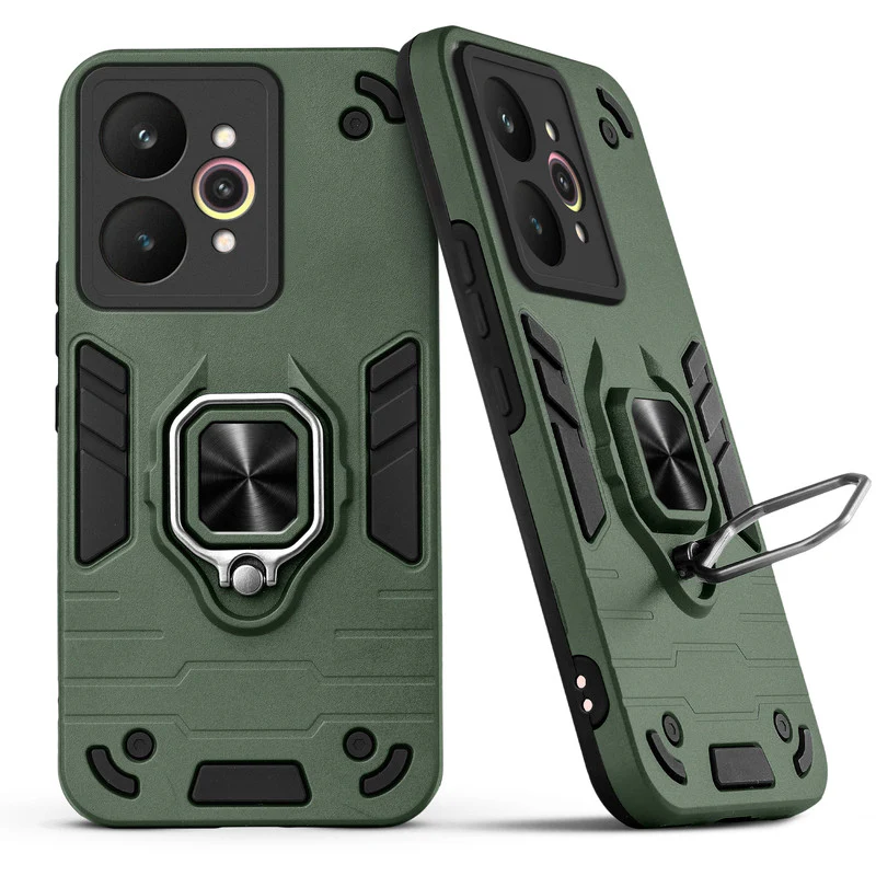 Dual Layer Shockproof Back Cover with 360° Rotatable Ring Grip & Impact Resistant Frame for Realme 15 5G - Image 19