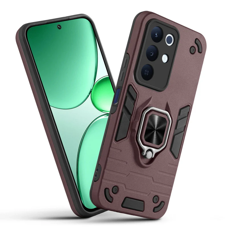 Dual Layer Shockproof Back Cover with 360° Rotatable Ring Grip & Impact Resistant Frame for Realme 15x 5G - Image 13