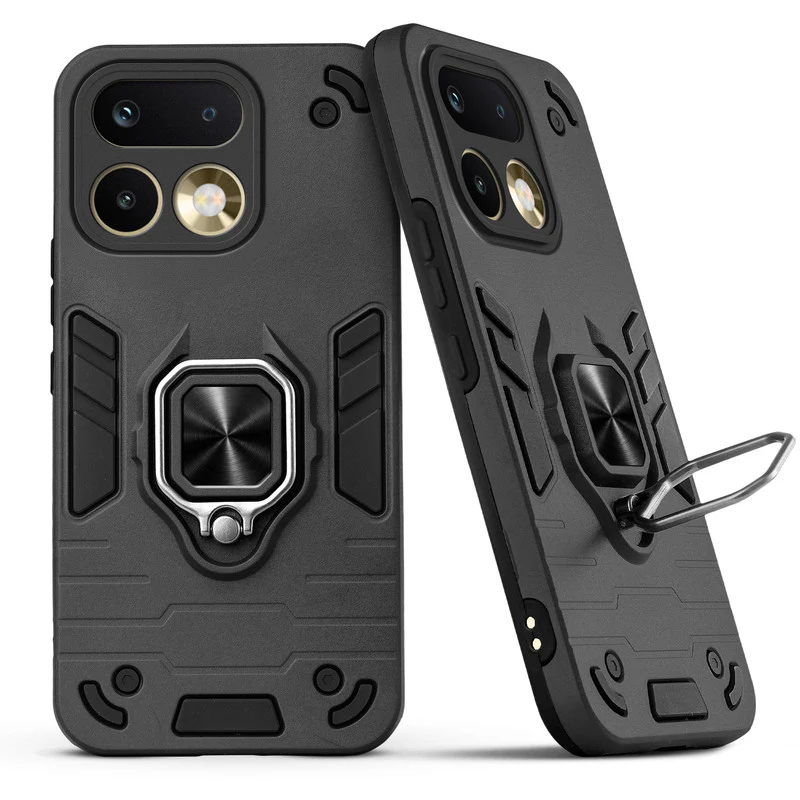 Dual Layer Shockproof Back Cover with 360° Rotatable Ring Grip & Impact Resistant Frame for Realme 16 Pro 5G - Image 26
