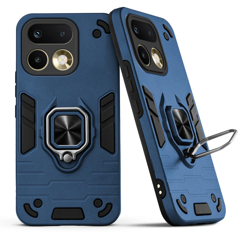 Dual Layer Shockproof Back Cover with 360° Rotatable Ring Grip & Impact Resistant Frame for Realme 16 Pro 5G - Image 5