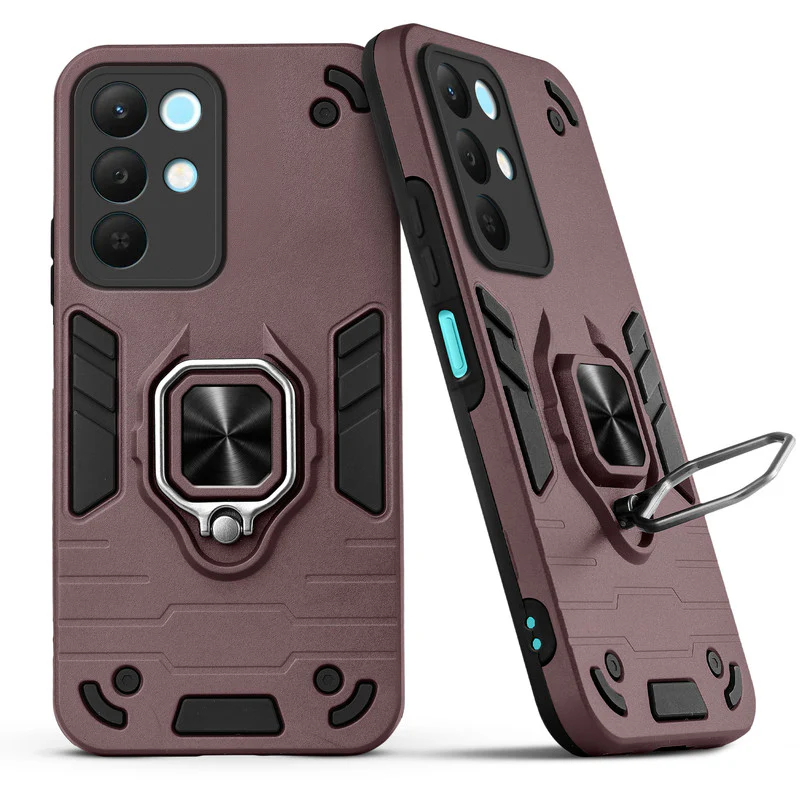 Dual Layer Shockproof Back Cover with 360° Rotatable Ring Grip & Impact Resistant Frame for Realme Narzo 90x 5G - Image 19