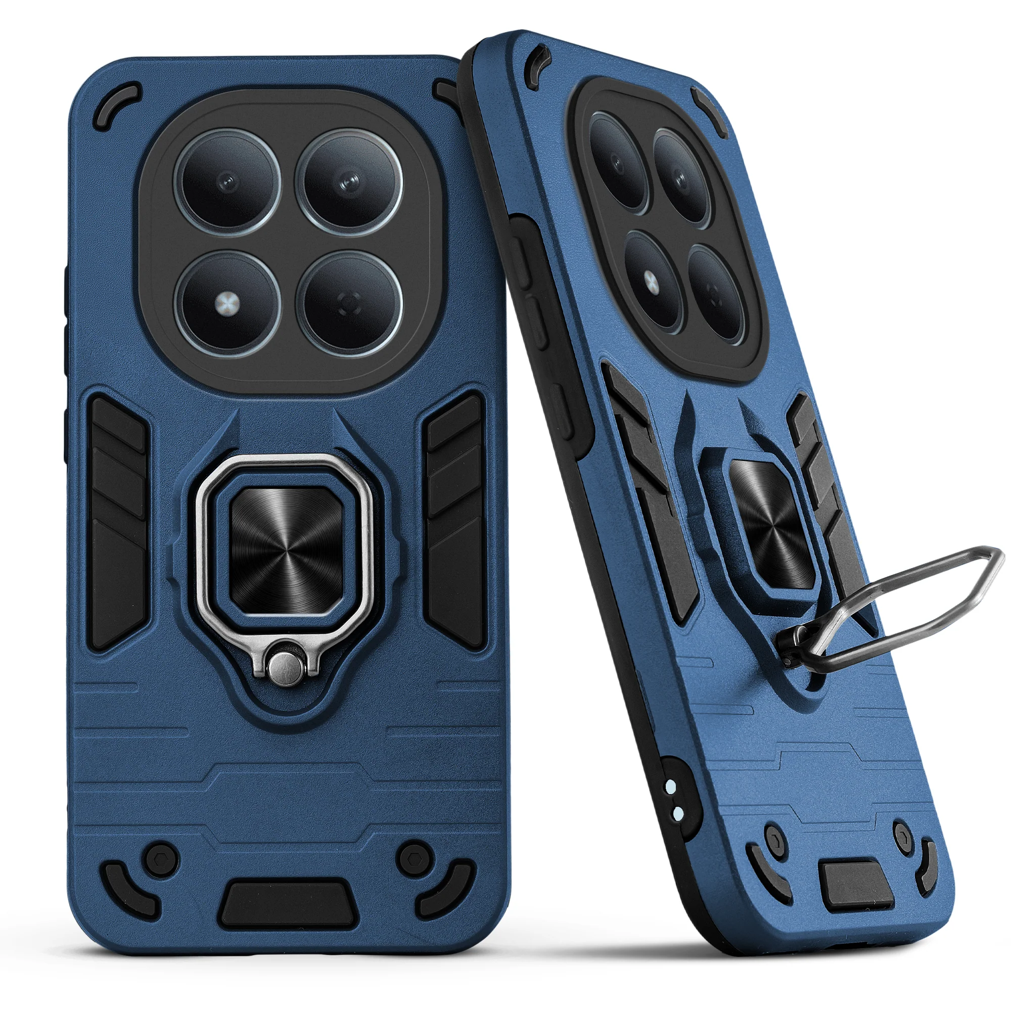 Dual Layer Shockproof Back Cover with 360° Rotatable Ring Grip & Impact Resistant Frame for Redmi Note 15 Pro 5G - Image 12