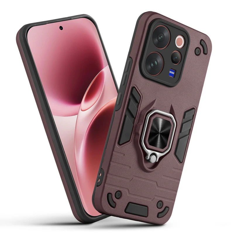 Dual Layer Shockproof Back Cover with 360° Rotatable Ring Grip & Impact Resistant Frame for Vivo V70 5G - Image 34