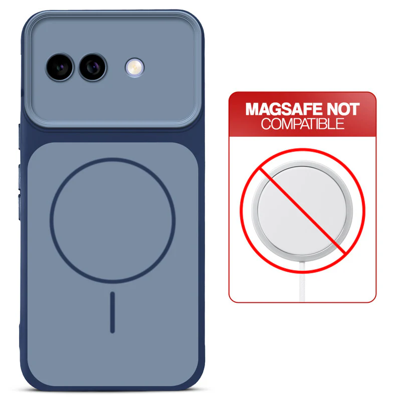 Dual Tone Silicone Back Cover Case With Metal Like Buttons For Google Pixel 9A 5G - Image 14