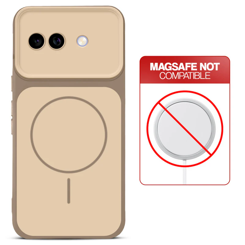 Dual Tone Silicone Back Cover Case With Metal Like Buttons For Google Pixel 9A 5G - Image 19