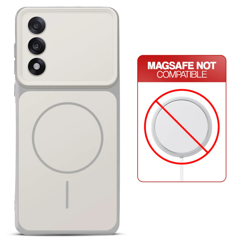 Dual Tone Silicone Back Cover Case With Metal Like Buttons For OnePlus Nord 5 5G - Image 29