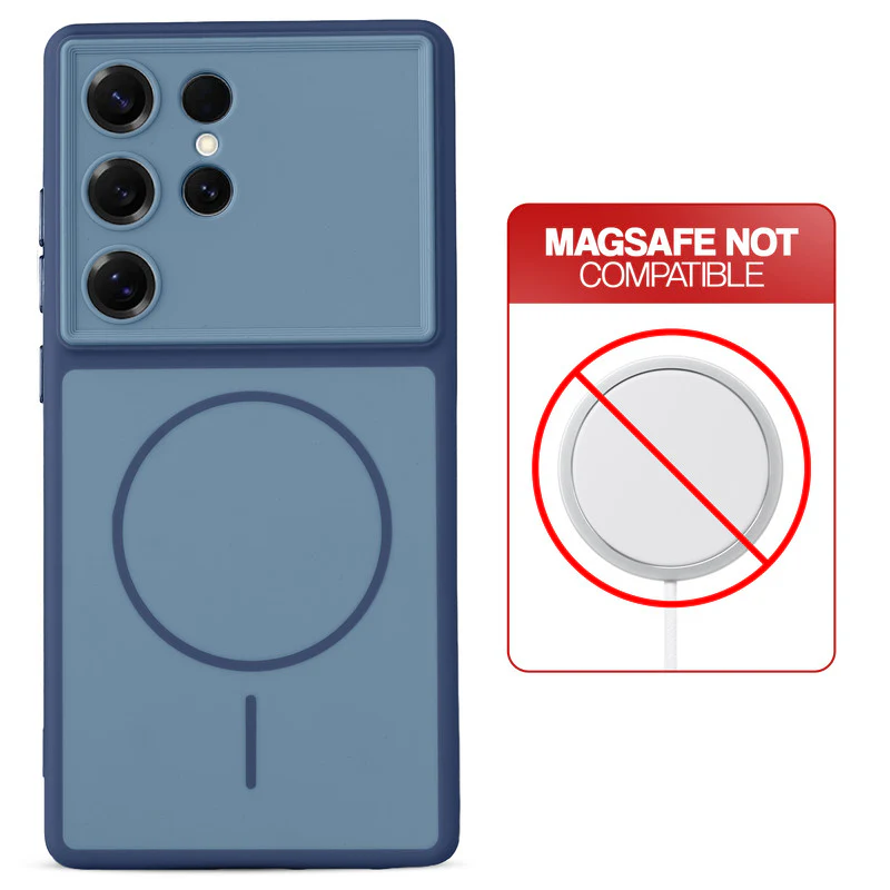 Dual Tone Silicone Back Cover Case With Metal Like Buttons For Samsung S25 Ultra 5G - Image 14