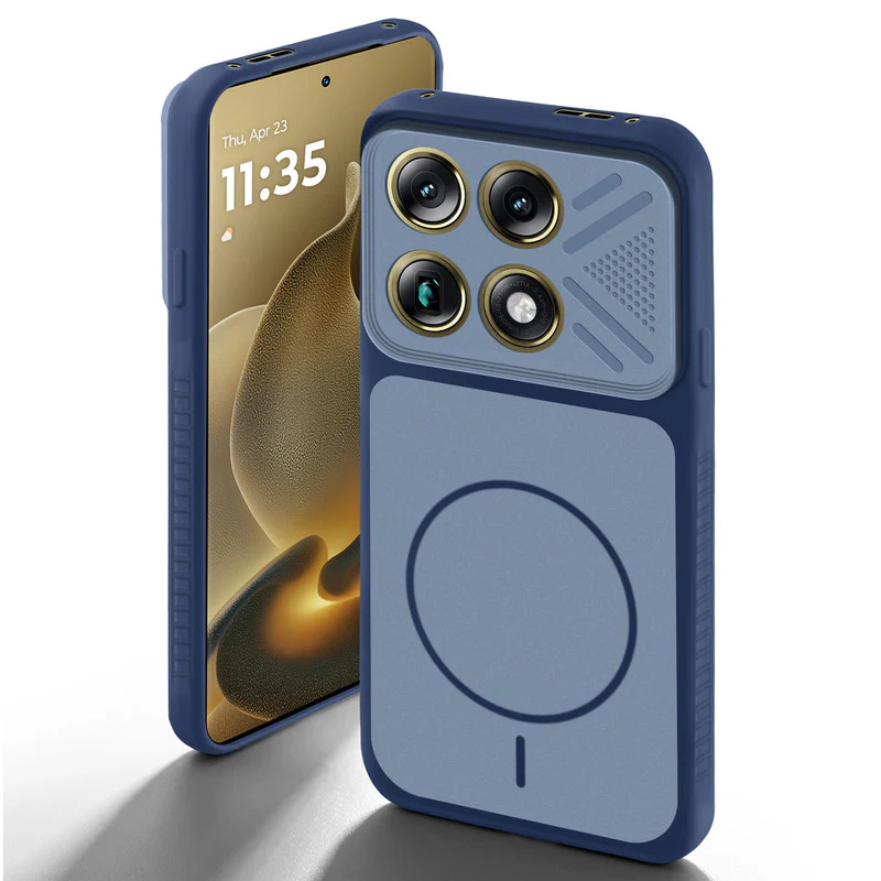 Dual Tone Silicone Grip Back Cover with Camera Protection for Motorola Signature - Image 25