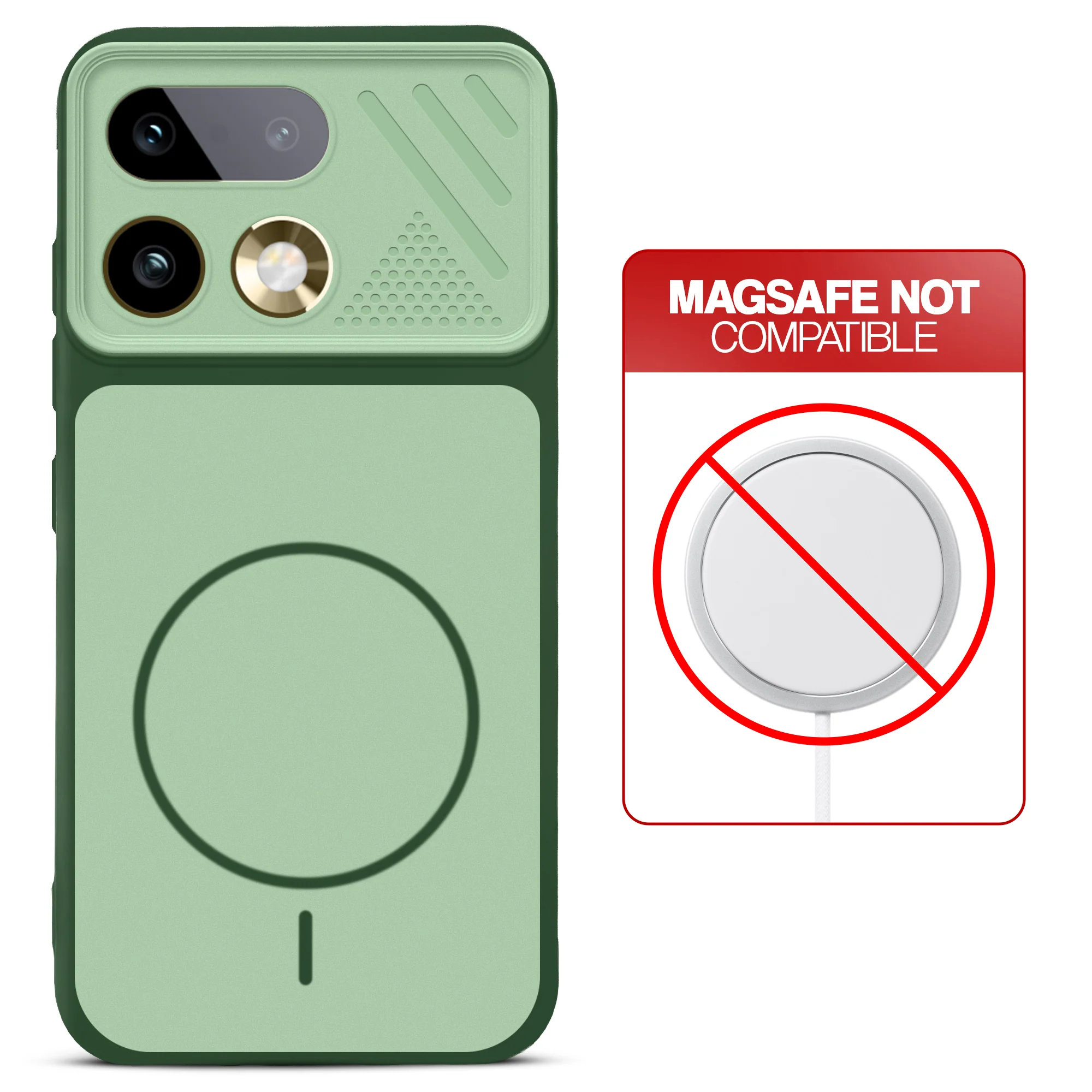 Dual Tone Silicone Grip Back Cover with Camera Protection for Realme 16 Pro Plus 5G - Image 10