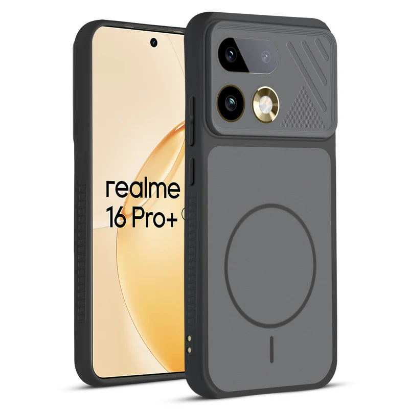 Dual Tone Silicone Grip Back Cover with Camera Protection for Realme 16 Pro Plus 5G - Image 24