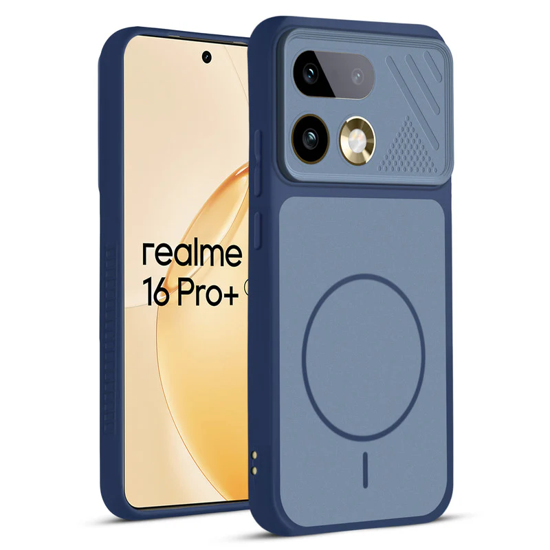 Dual Tone Silicone Grip Back Cover with Camera Protection for Realme 16 Pro Plus 5G - Image 30