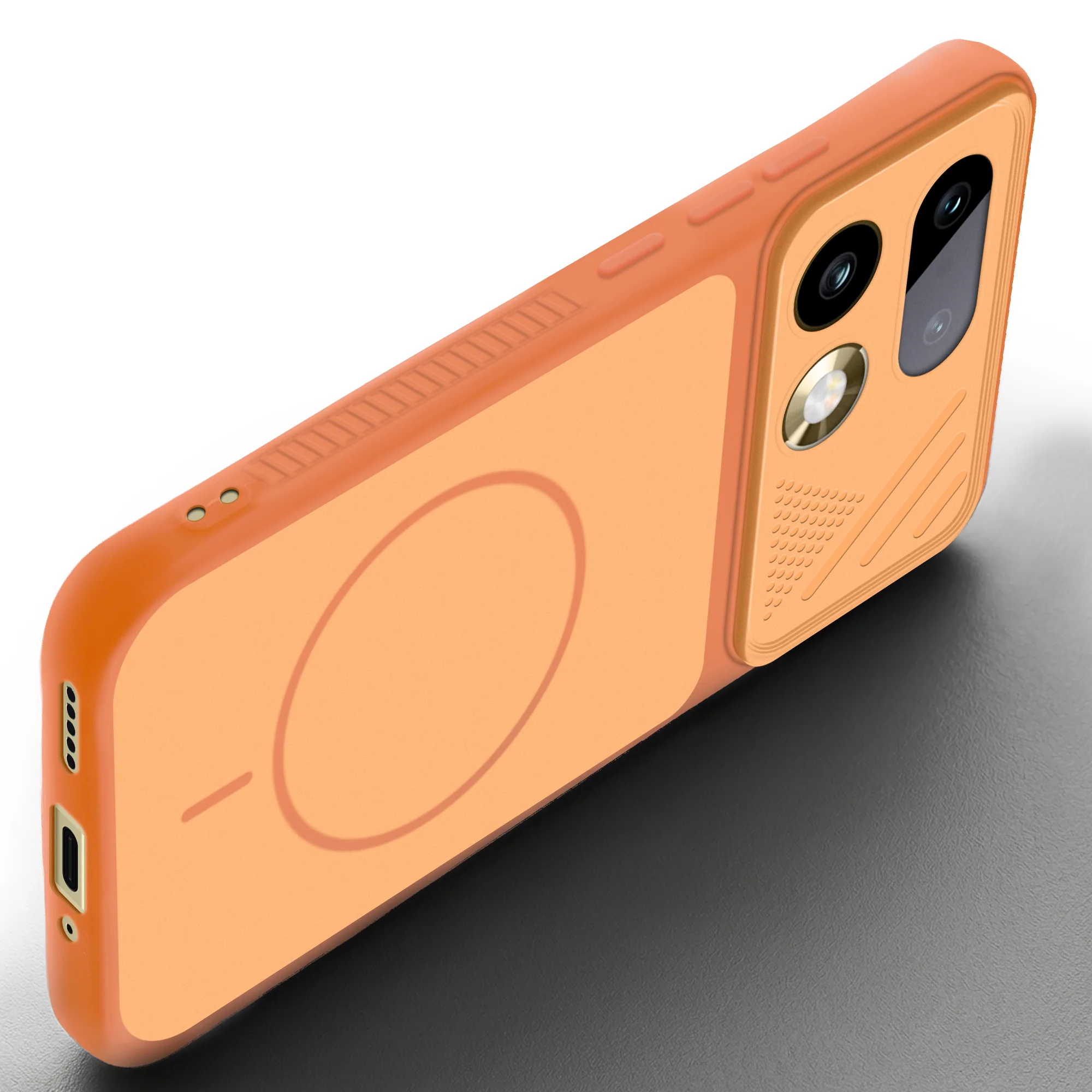 Dual Tone Silicone Grip Back Cover with Camera Protection for Realme 16 Pro Plus 5G - Image 5