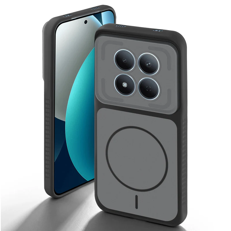 Dual Tone Silicone Grip Back Cover with Camera Protection for Redmi Note 15 Pro 5G - Image 19