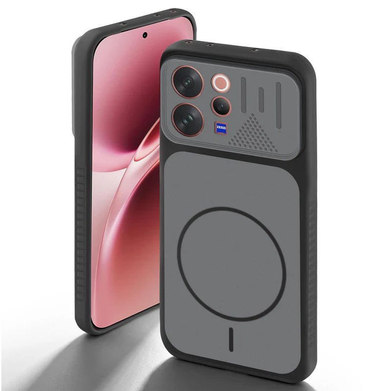 Dual Tone Silicone Grip Back Cover with Camera Protection for Vivo V70 5G - Image 19