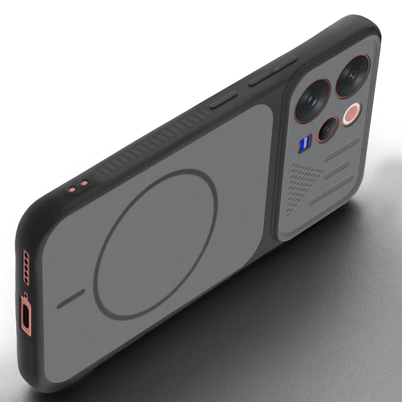 Dual Tone Silicone Grip Back Cover with Camera Protection for Vivo V70 5G - Image 23