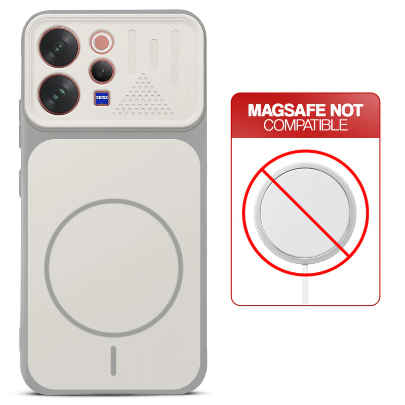 Dual Tone Silicone Grip Back Cover with Camera Protection for Vivo V70 Elite 5G - Image 16