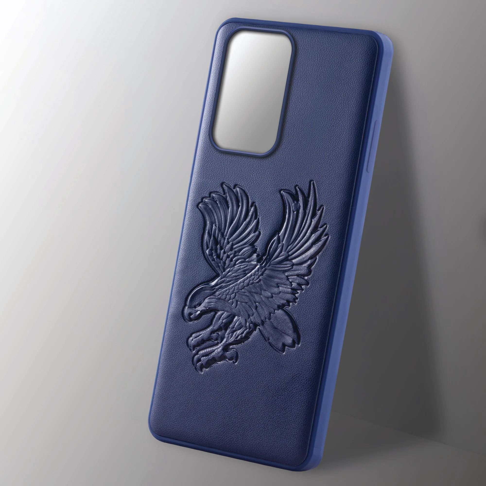 Eagle Textured Leather Back Case Cover for Oneplus Nord 2T 5G - Image 23
