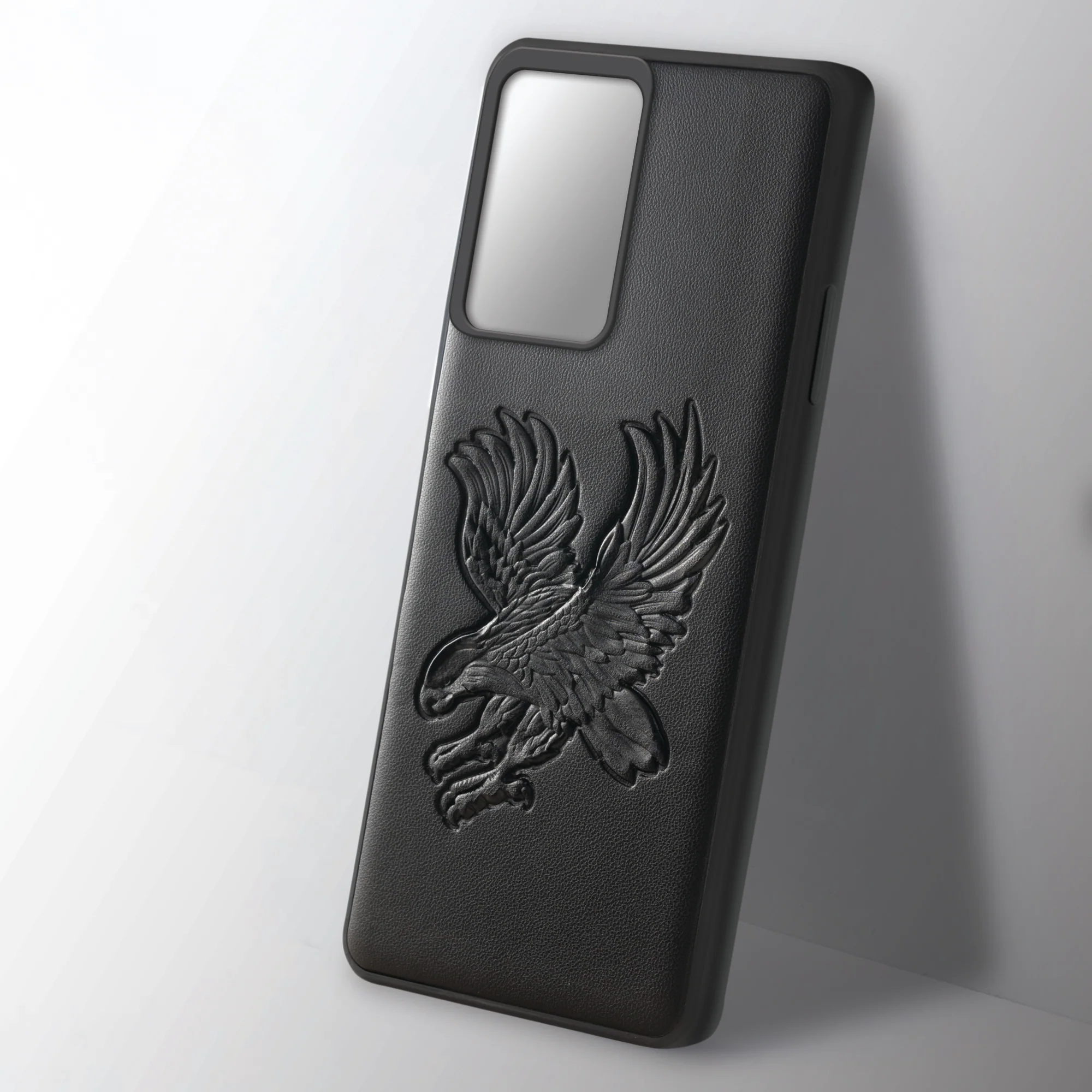 Eagle Textured Leather Back Case Cover for OnePlus Nord CE 2 5G - Image 5