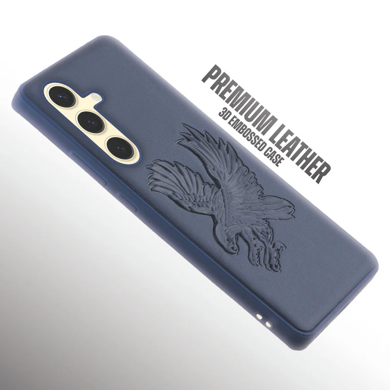 Eagle Textured Leather Back Case Cover for Samsung S23 FE 5G - Image 24