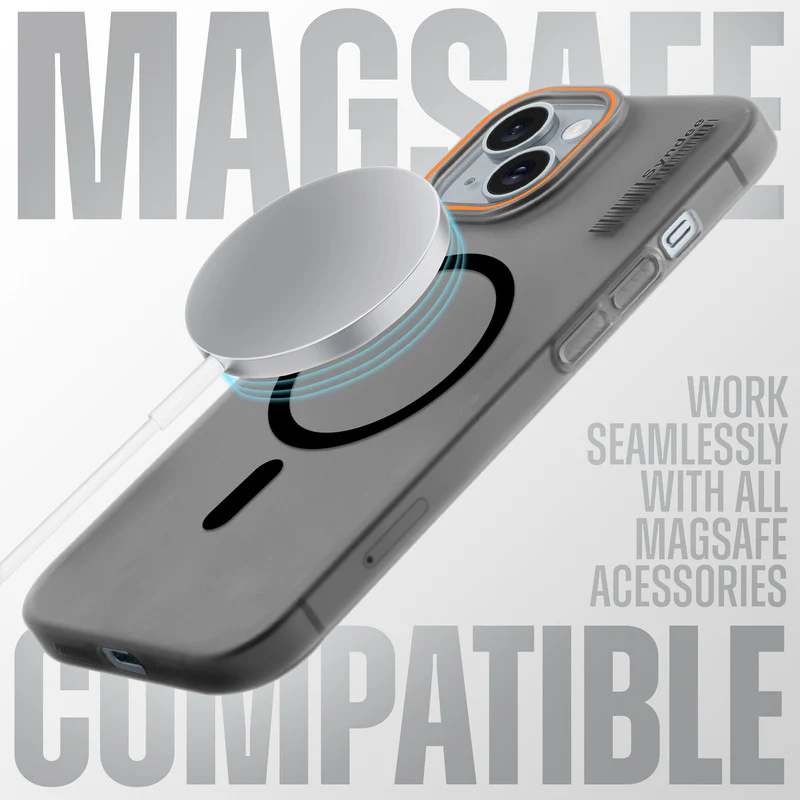 Colourful Frosted Matte Wireless Charging Support Back Cover Case for Apple iPhone 13 Mini With Raised Camera Protection - Image 3