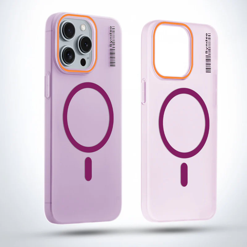 Colourful Frosted Matte Wireless Charging Support Back Cover Case for Apple iPhone 14 Pro With Raised Camera Protection - Image 29