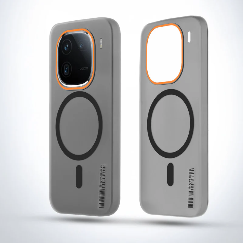 Colourful Frosted Matte With Raised Camera Protection Back Cover Case For iQOO 12 5G