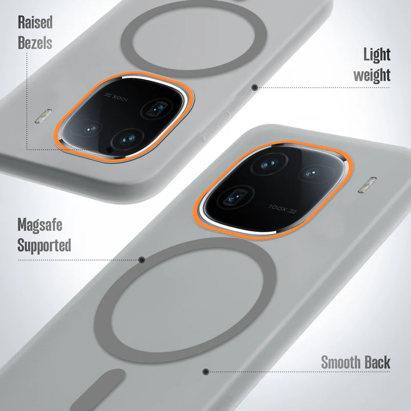 Colourful Frosted Matte With Raised Camera Protection Back Cover Case For iQOO 12 5G - Image 10