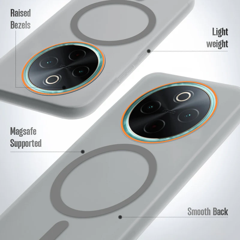 Colourful Frosted Matte With Raised Camera Protection Back Cover Case For iQOO Z10 5G - Image 10