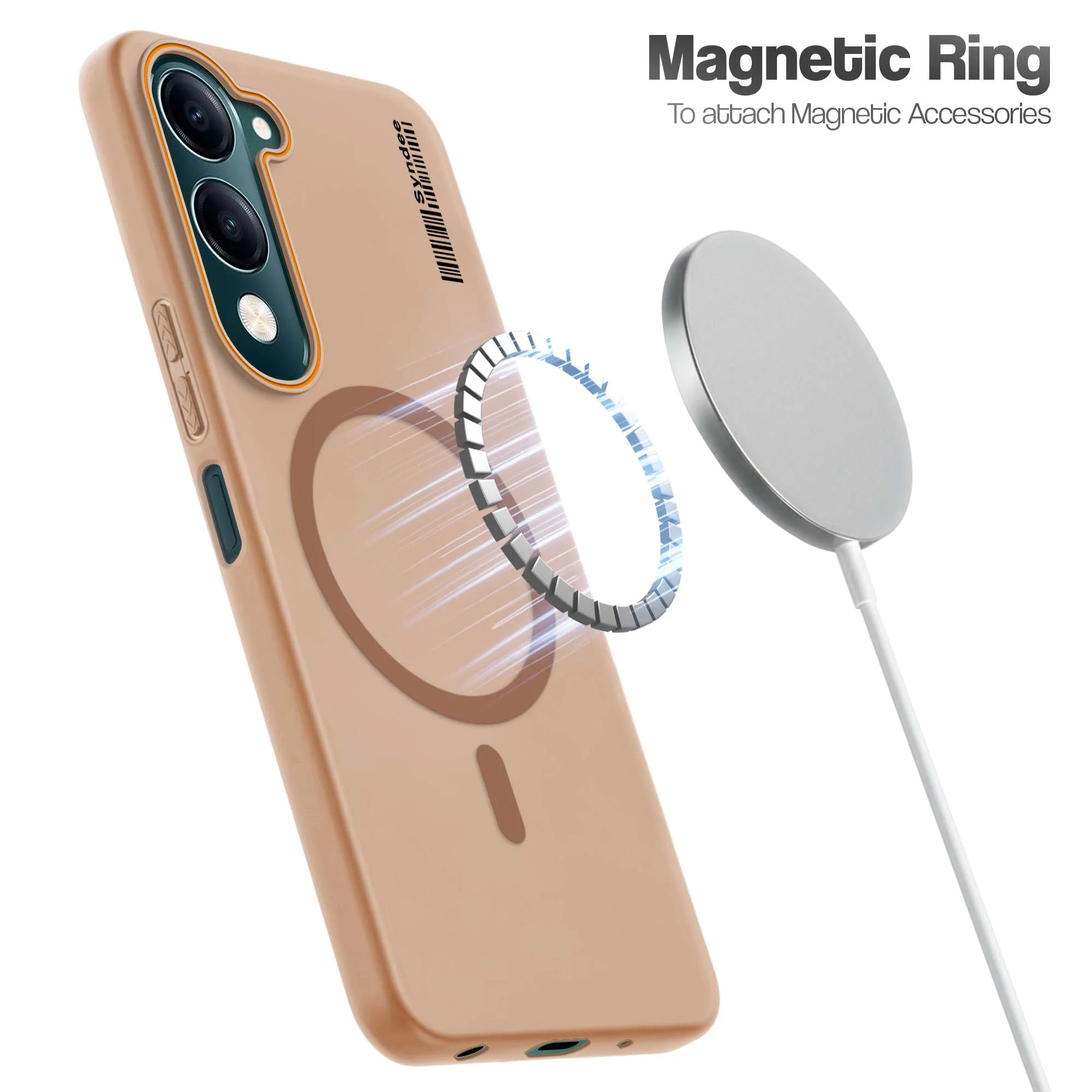Colourful Frosted Matte With Raised Camera Protection Back Cover Case For iQOO Z10 Lite 5G - Image 8