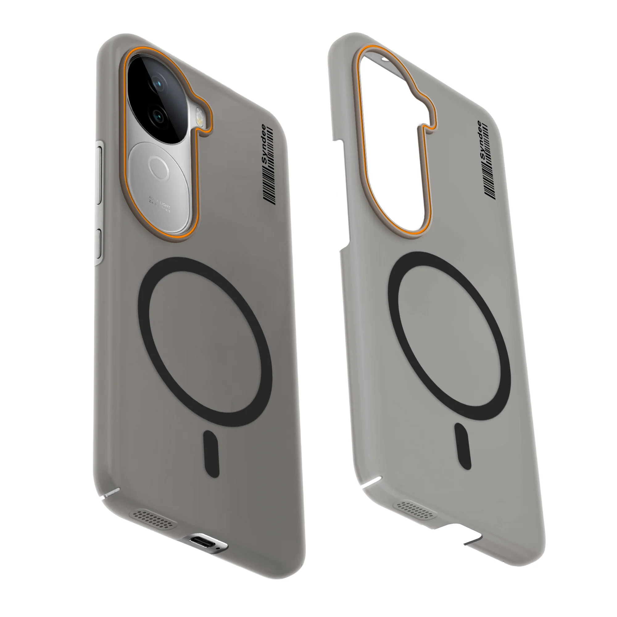 Colourful Frosted Matte With Raised Camera Protection Back Cover Case For iQOO Z9s 5G