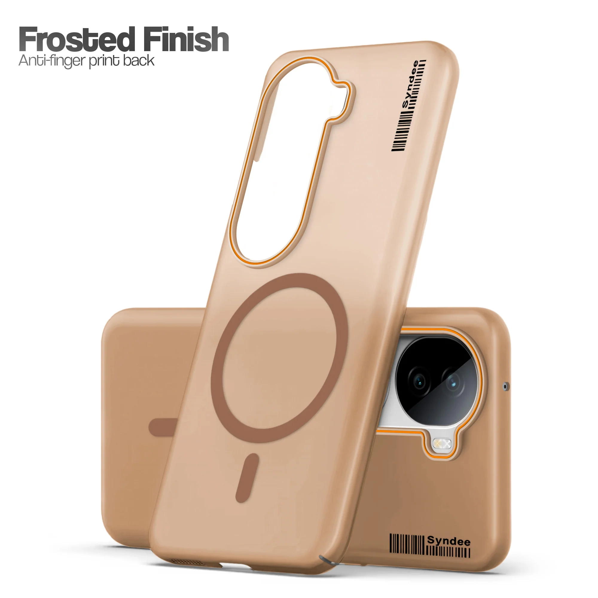 Colourful Frosted Matte With Raised Camera Protection Back Cover Case For iQOO Z9s 5G - Image 10