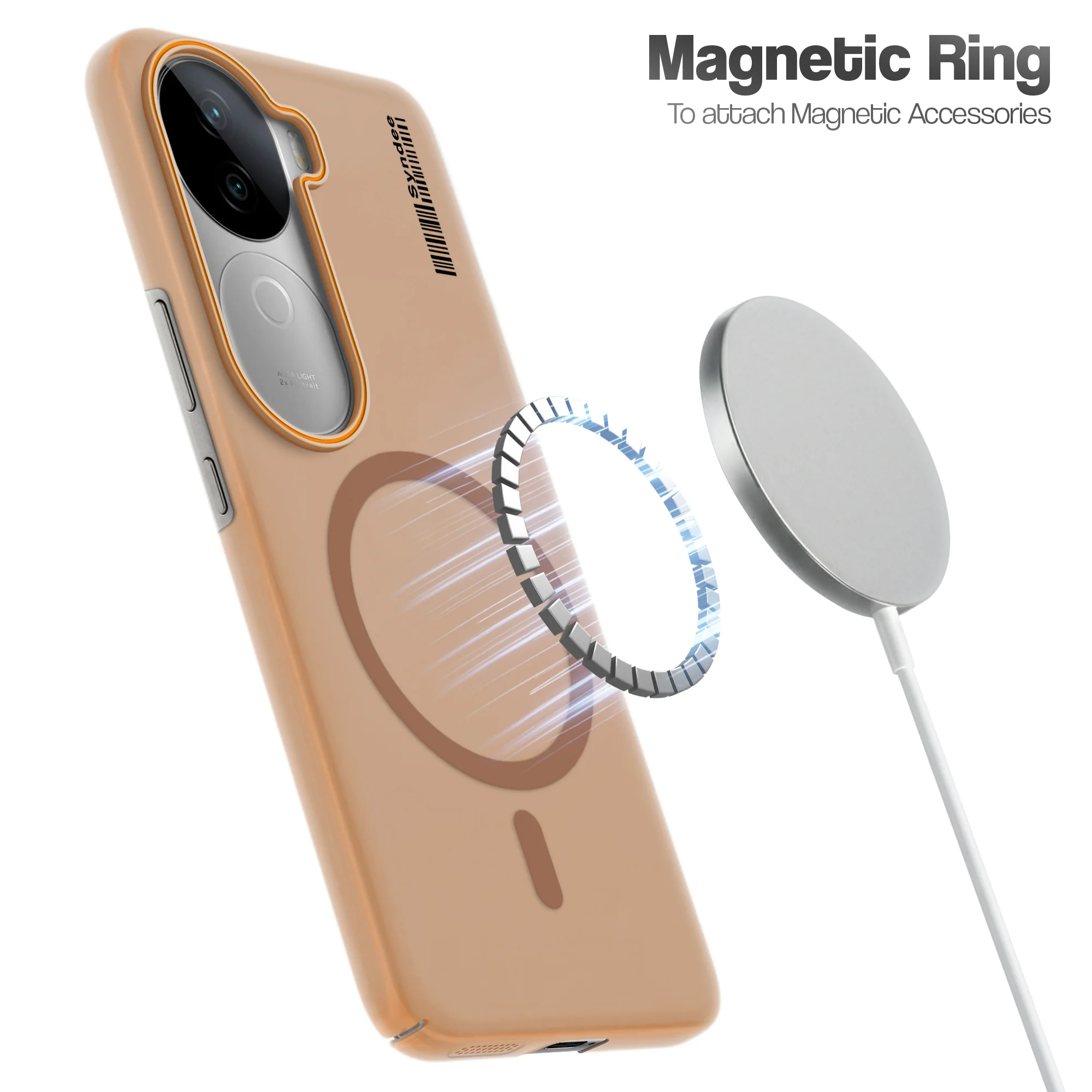 Colourful Frosted Matte With Raised Camera Protection Back Cover Case For iQOO Z9s 5G - Image 8