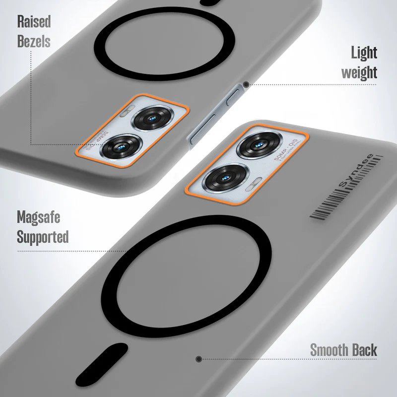 Colourful Frosted Matte With Raised Camera Protection Back Cover Case For Motorola Moto Edge 50 Fusion 5G - Image 10