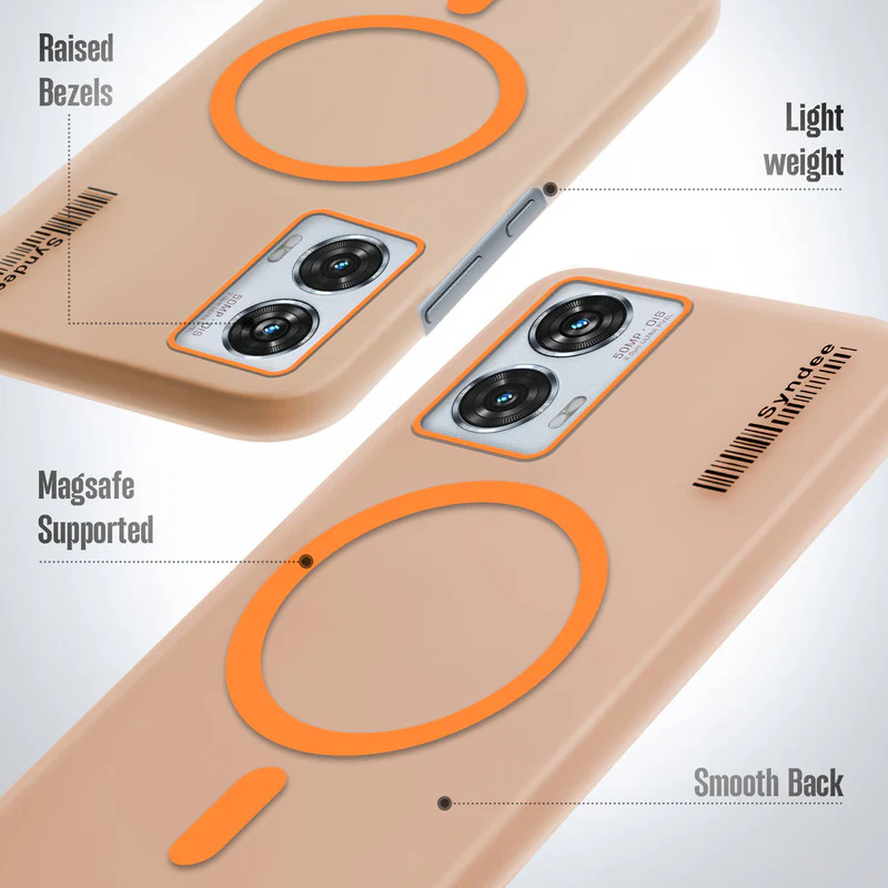 Colourful Frosted Matte With Raised Camera Protection Back Cover Case For Motorola Moto Edge 50 Fusion 5G - Image 16