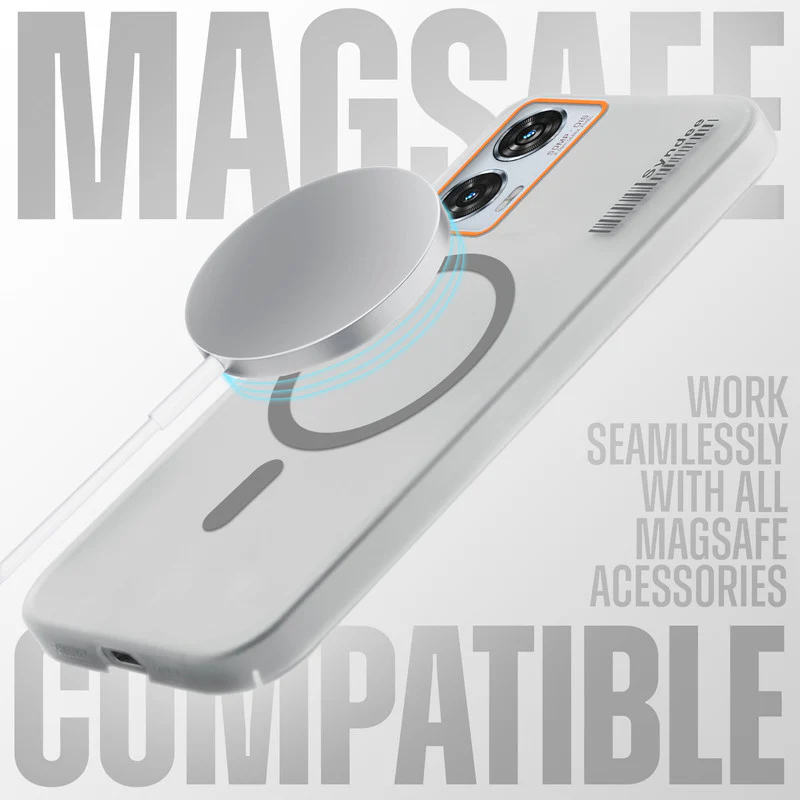 Colourful Frosted Matte With Raised Camera Protection Back Cover Case For Motorola Moto Edge 50 Fusion 5G - Image 3