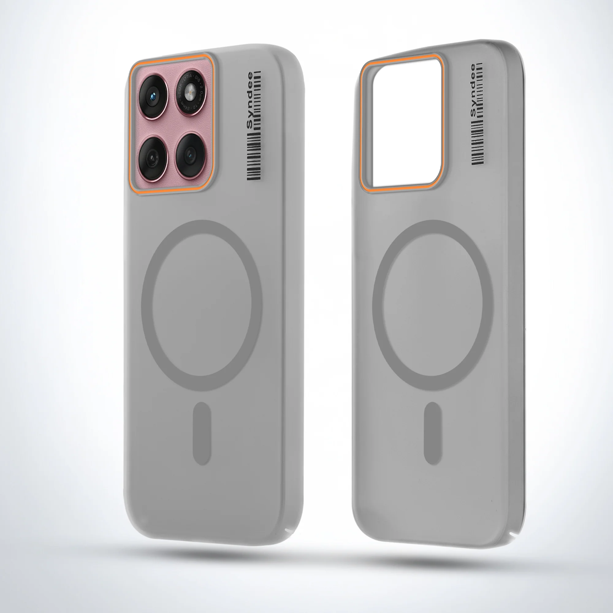 Colourful Frosted Matte With Raised Camera Protection Back Cover Case For Motorola Moto Edge 60 Fusion 5G