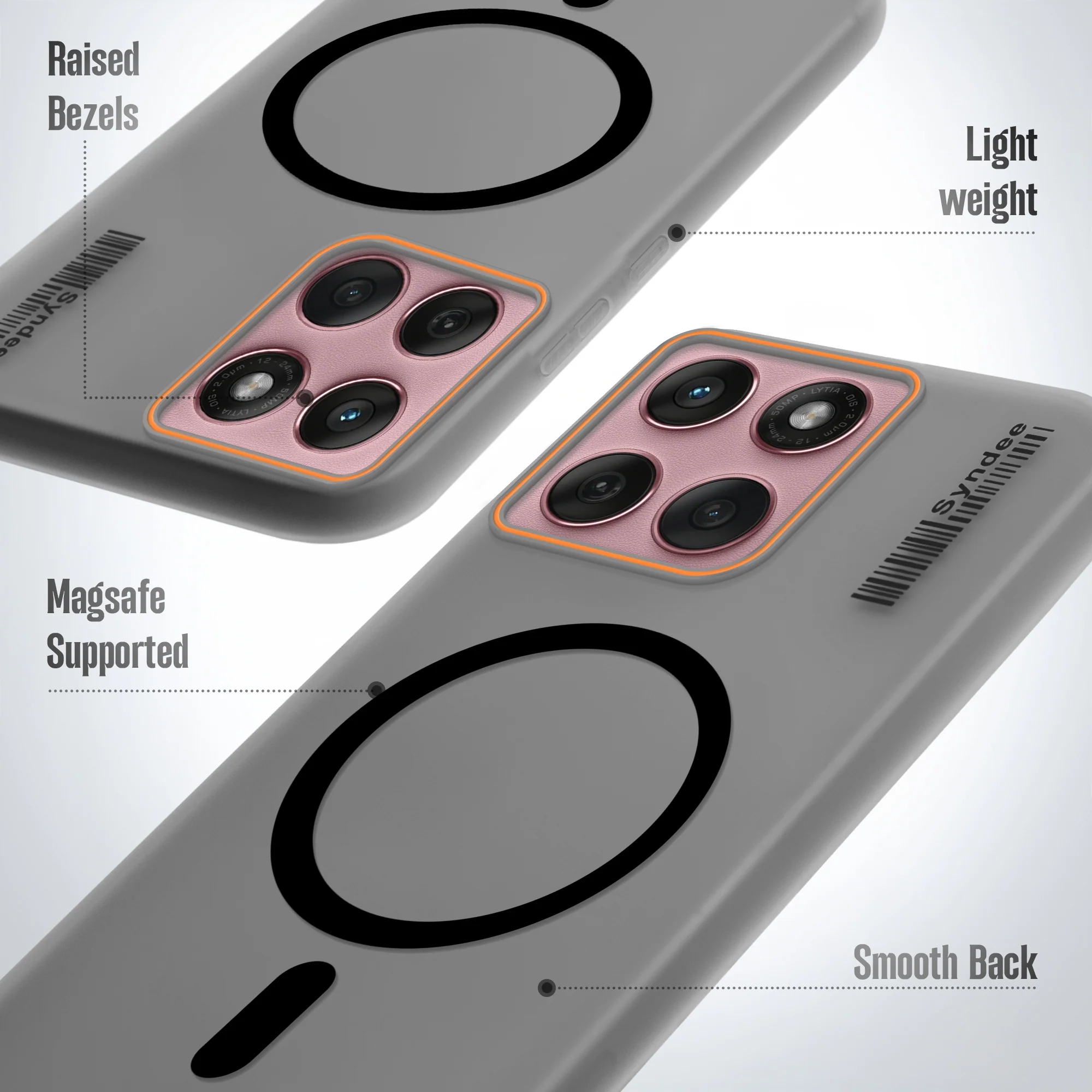 Colourful Frosted Matte With Raised Camera Protection Back Cover Case For Motorola Moto Edge 60 Fusion 5G - Image 10
