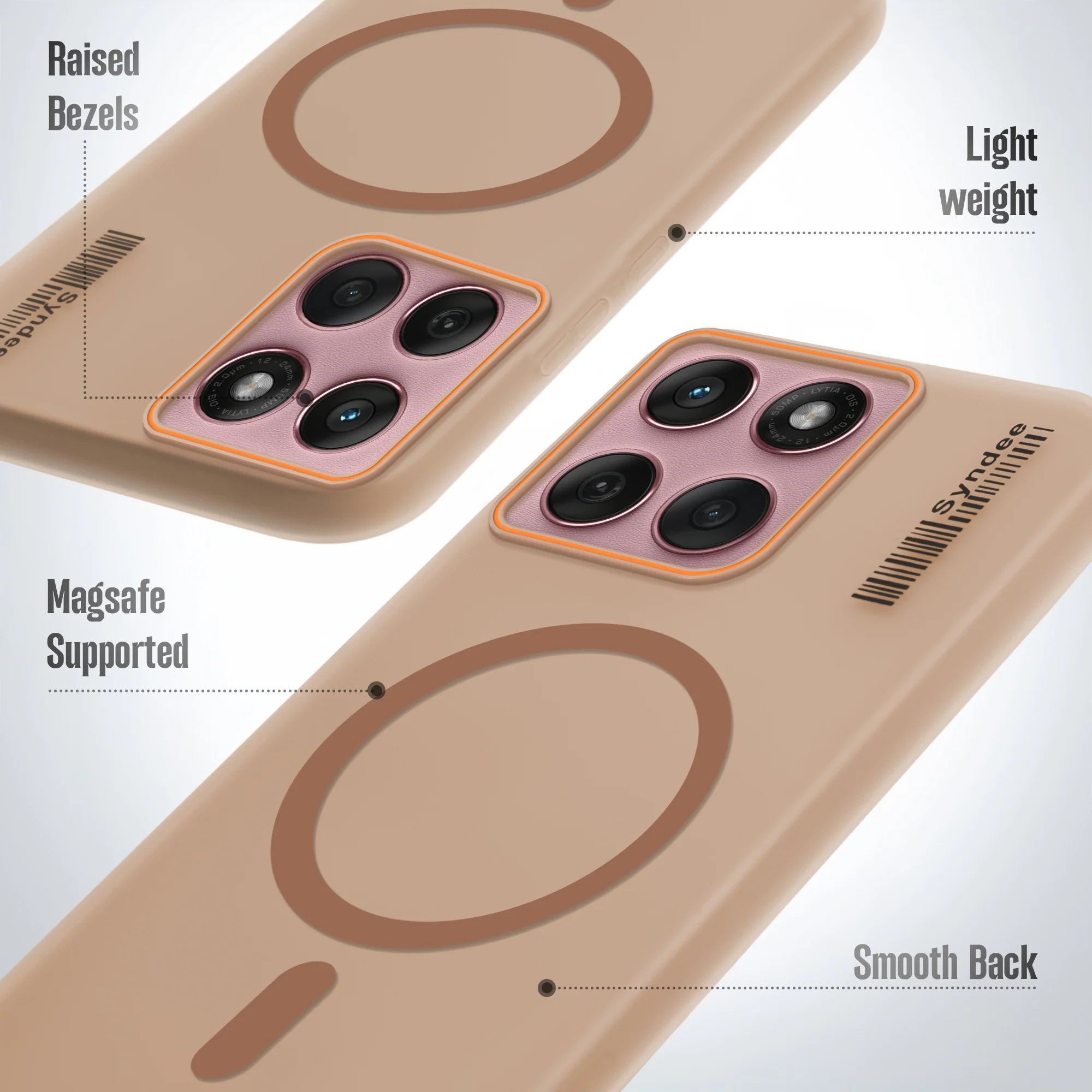 Colourful Frosted Matte With Raised Camera Protection Back Cover Case For Motorola Moto Edge 60 Fusion 5G - Image 22