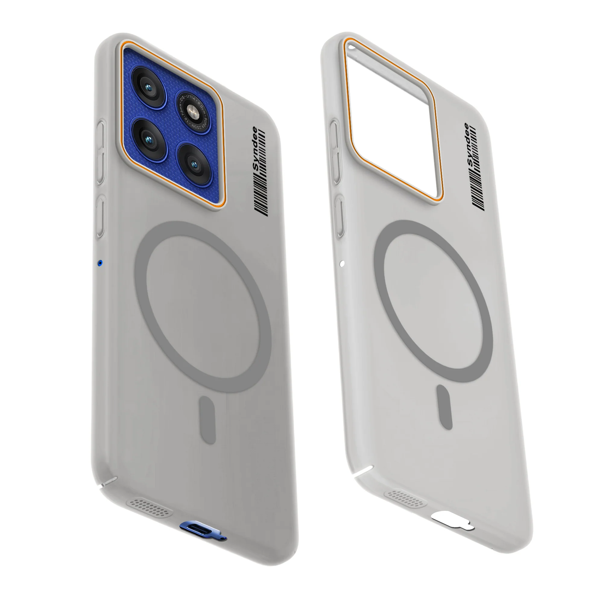 Colourful Frosted Matte Wireless Charging Support Back Cover Case for Motorola Moto Edge 60 Pro 5G With Raised Camera Protection - Image 13