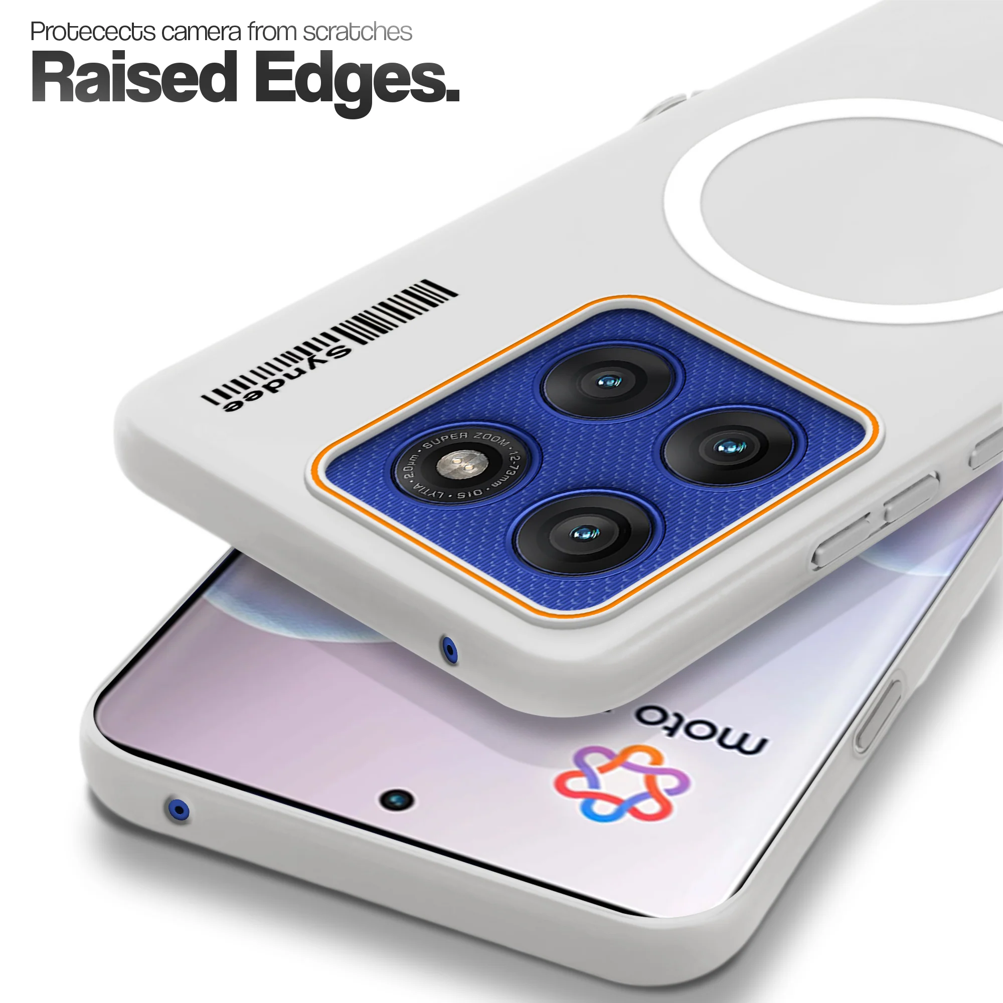 Colourful Frosted Matte Wireless Charging Support Back Cover Case for Motorola Moto Edge 60 Pro 5G With Raised Camera Protection - Image 22