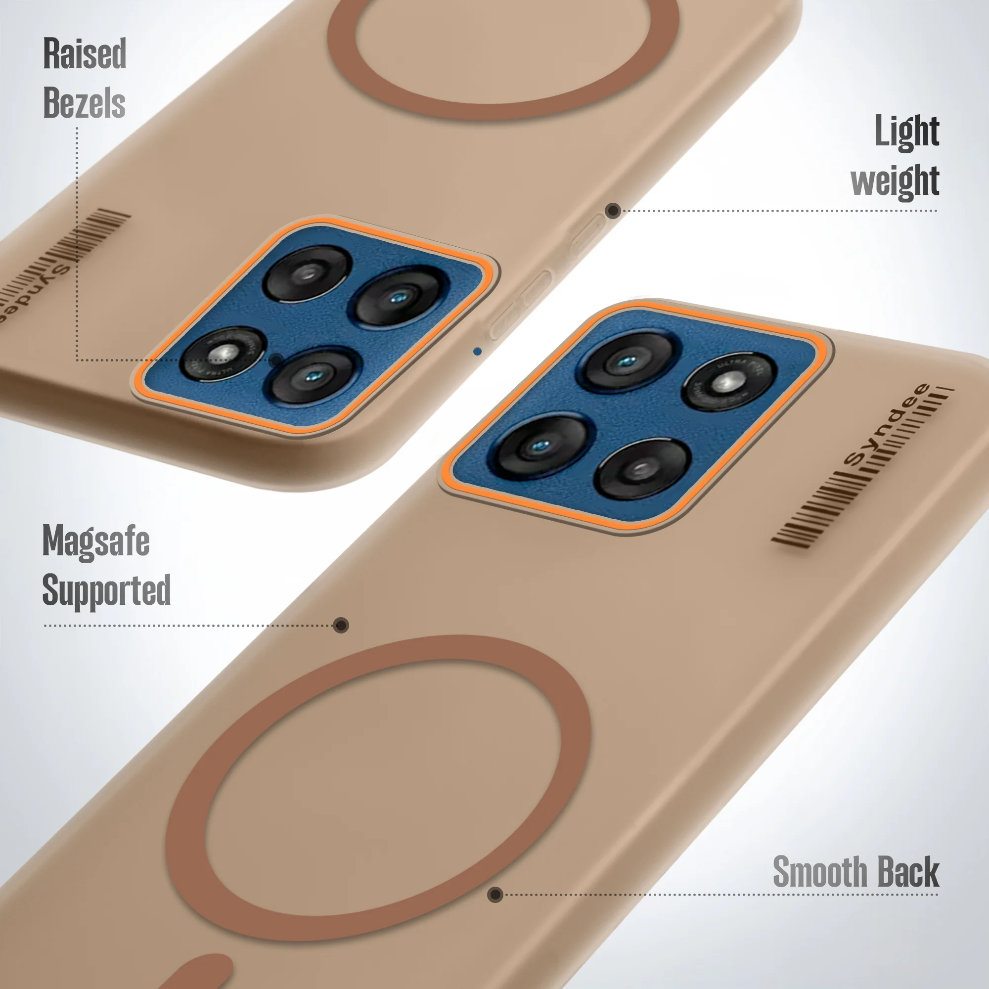Colourful Frosted Matte Wireless Charging Support Back Cover Case for Motorola Moto Edge 60 Stylus 5G With Raised Camera Protection - Image 28