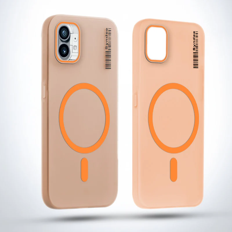 Colourful Frosted Matte Wireless Charging Support Back Cover Case for Nothing Phone 1 With Raised Camera Protection - Image 23